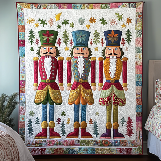 Christmas Nutcracker Quilted Blanket GFTOAB010