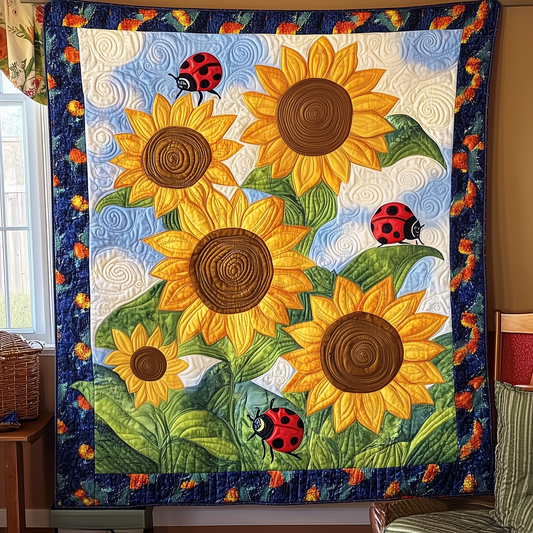 Sunflower Quilted Blanket GFTOAB062