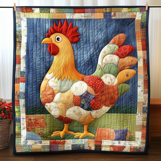 Chicken Quilted Blanket GFTOAB069