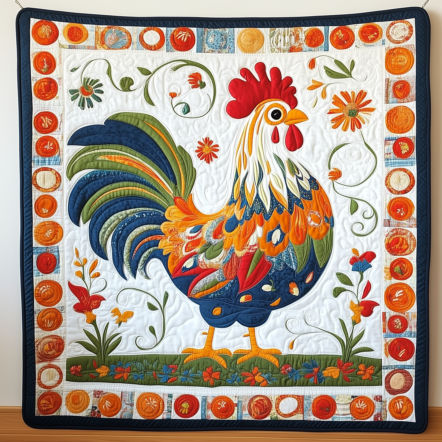 Chicken Quilted Blanket GFTOAB072