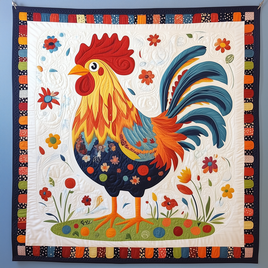 Chicken Quilted Blanket GFTOAB073