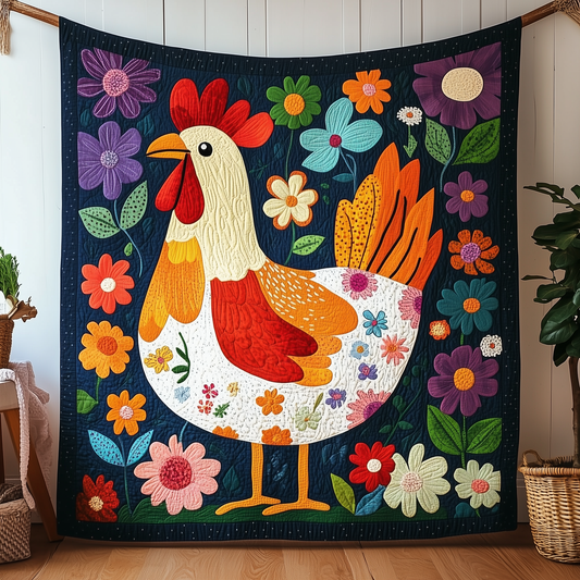 Chicken Quilted Blanket GFTOAB100