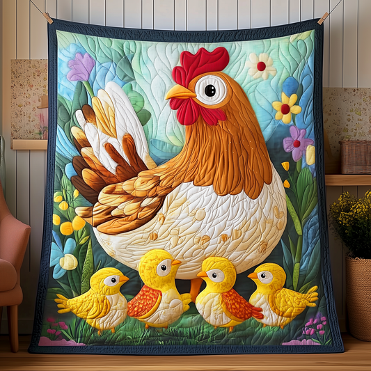 Chicken Quilted Blanket GFTOAB103