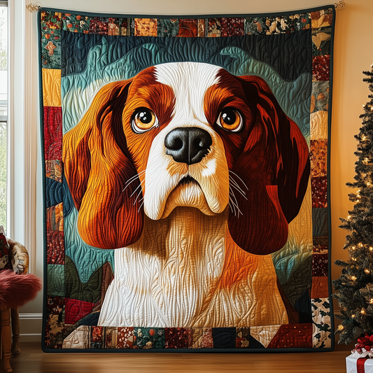 Cavalier King Charles Spaniel Quilted Blanket GFTOAB1093