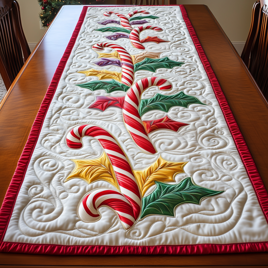 Candy Canes Quilted Table Runner GFTOAB1160