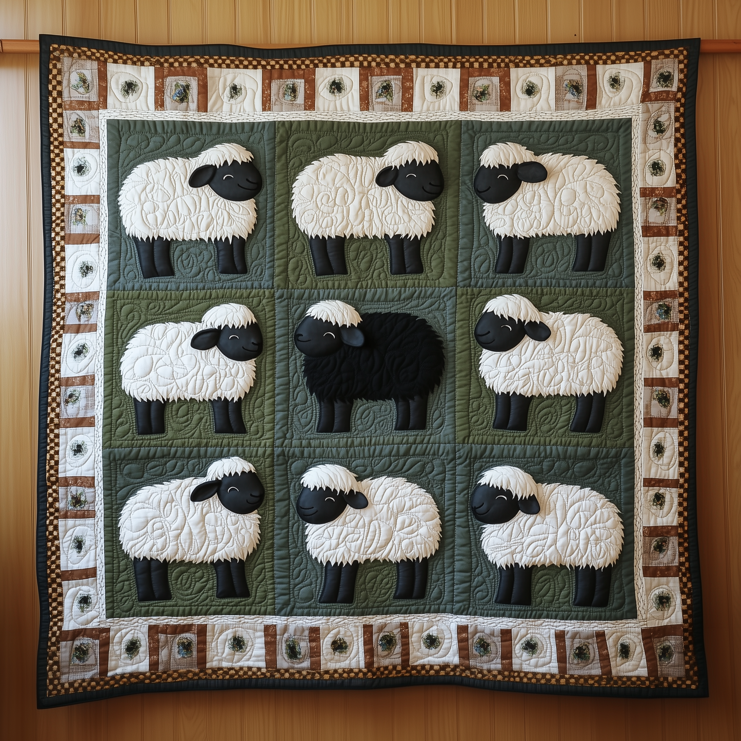 Sheep Quilted Blanket GFTOAB127