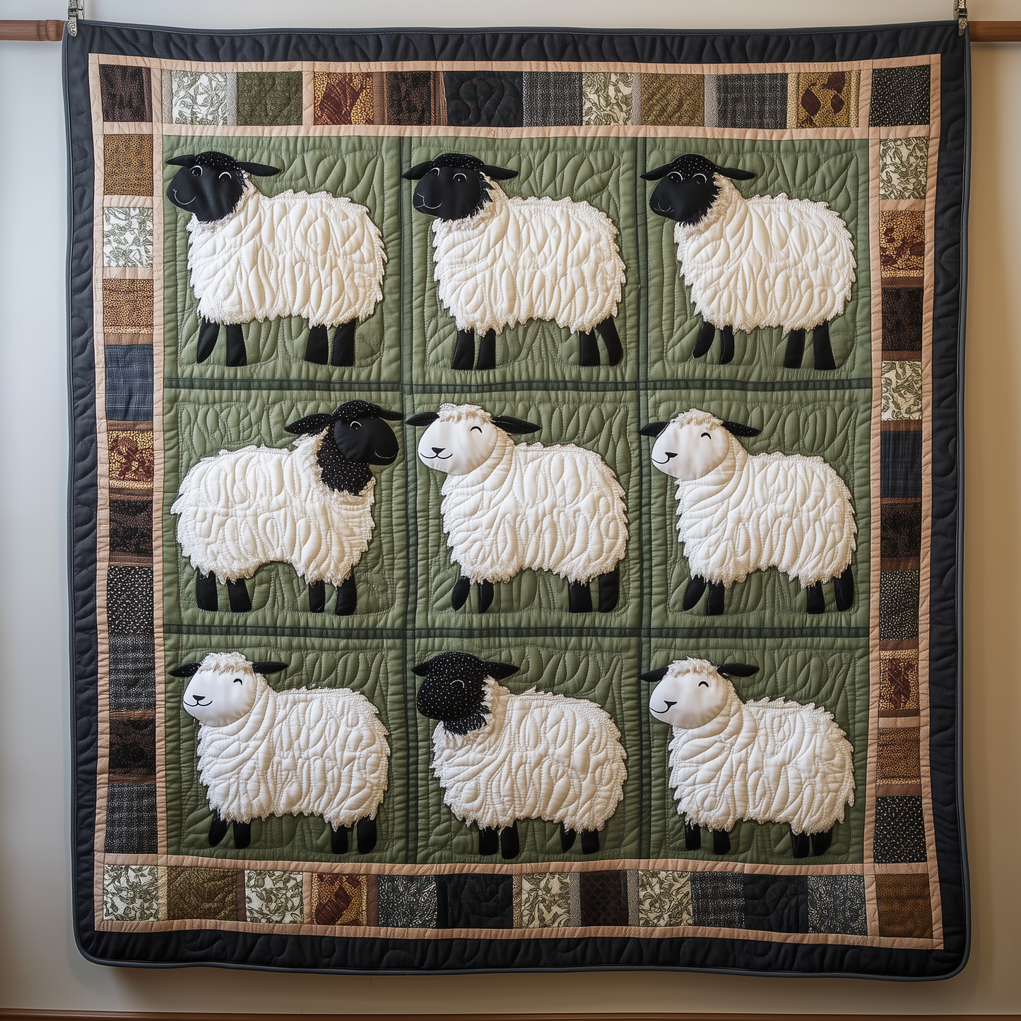 Sheep Quilted Blanket GFTOAB130