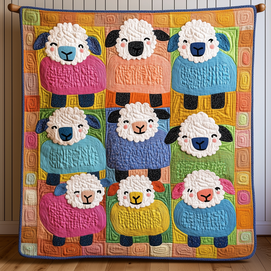 Sheep Quilted Blanket GFTOAB133