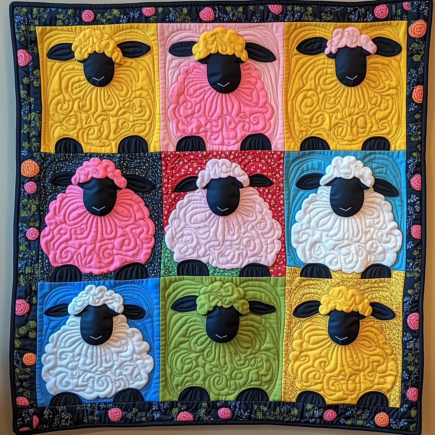 Sheep Quilted Blanket GFTOAB134