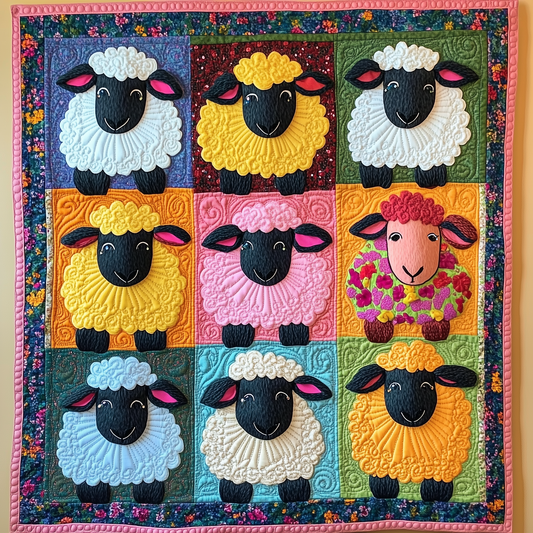 Sheep Quilted Blanket GFTOAB135