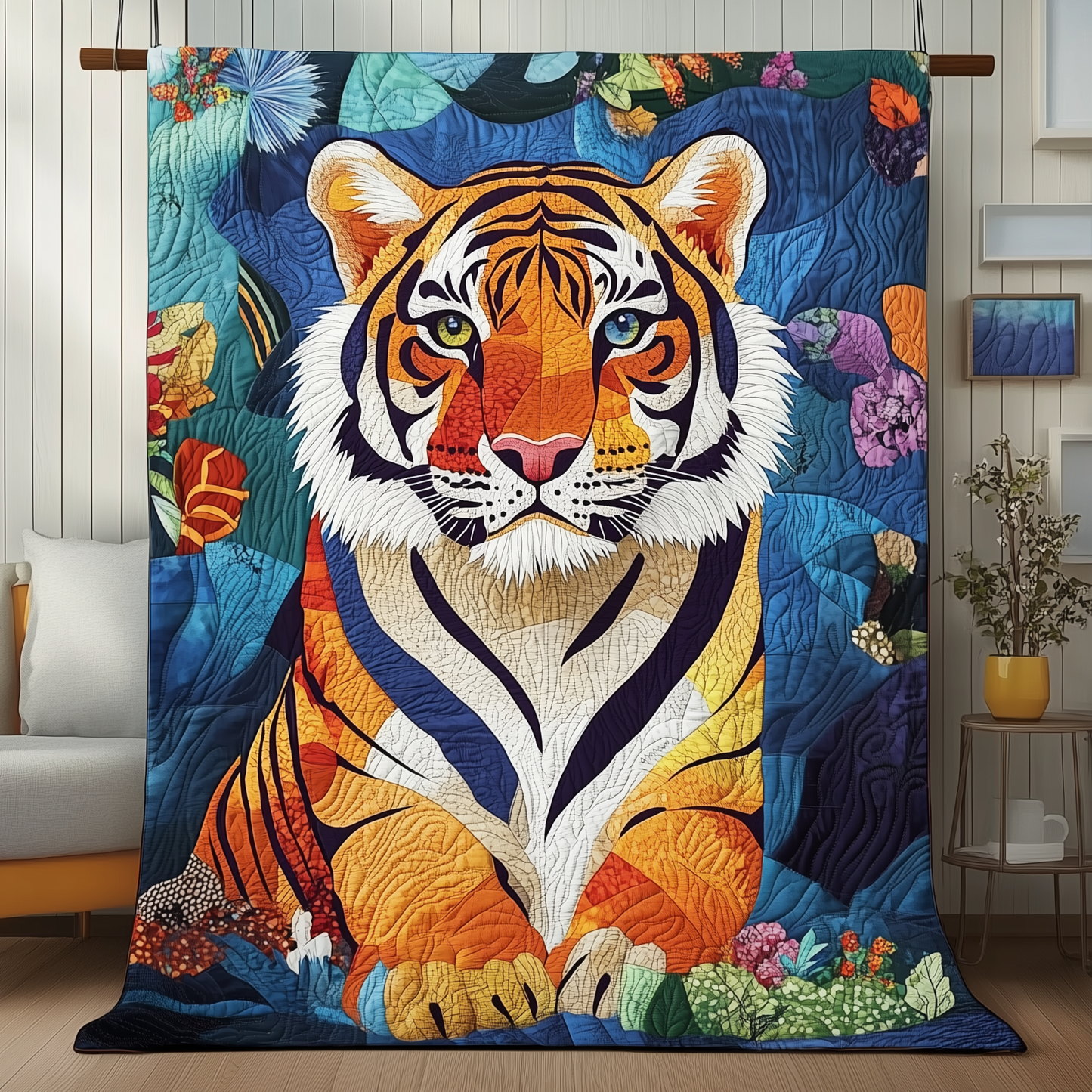 Tiger Quilted Blanket GFTOAB217