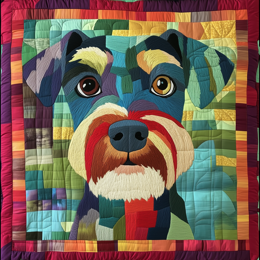 Schnauzer Quilted Blanket GFTOAB293