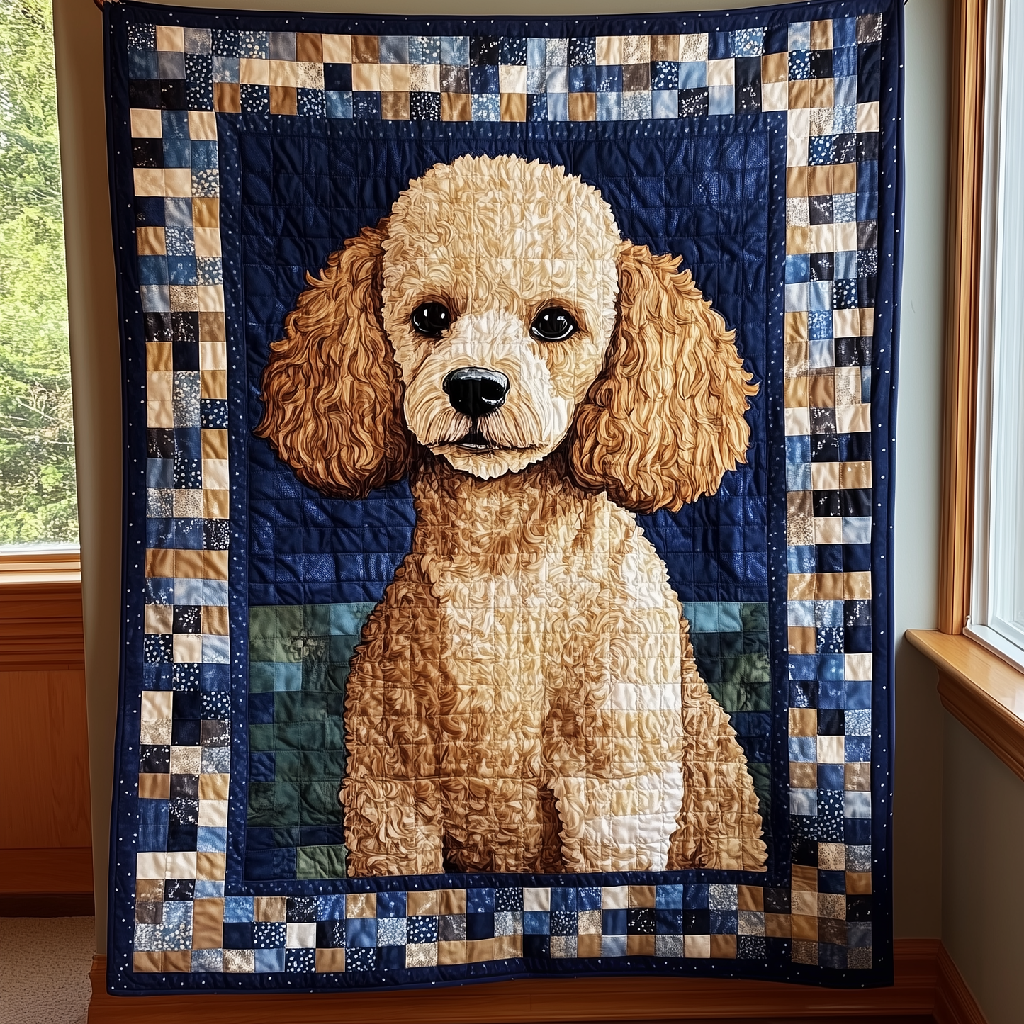 Poodle Quilted Blanket GFTOAB321