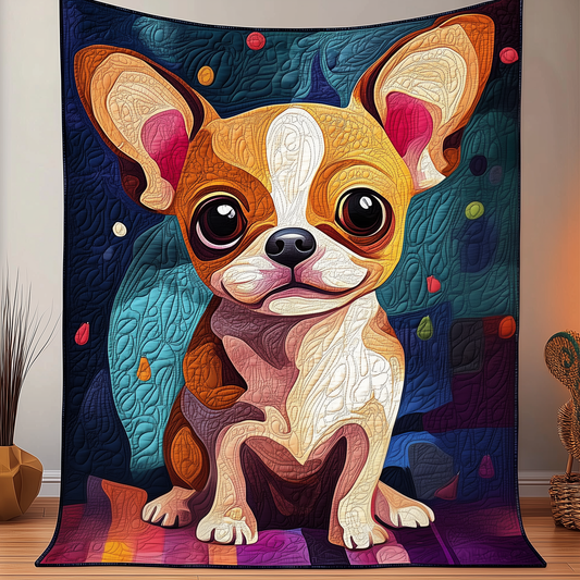 Chihuahua Quilted Blanket GFTOAB353