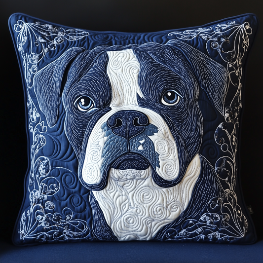 Boxer Dog Quilted Pillow Case GFTOAB517