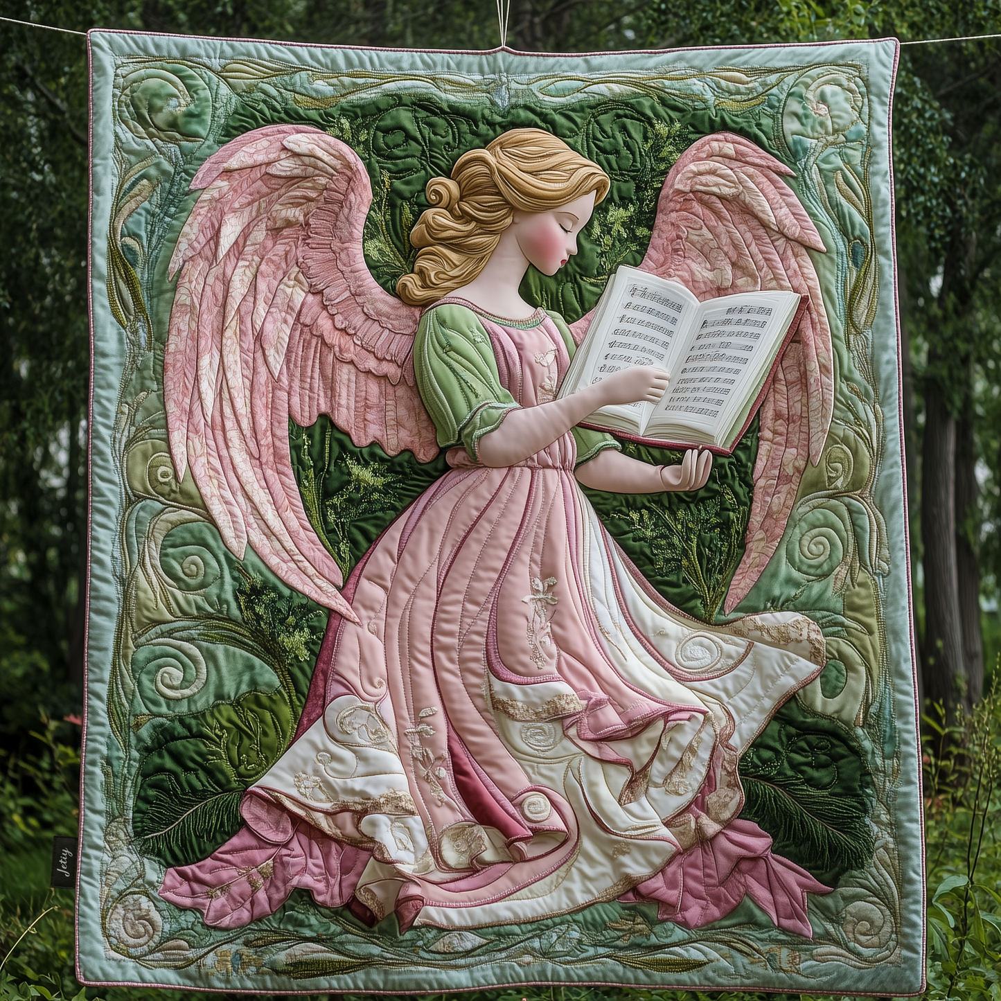 Christmas Angel Quilted Blanket GFTOAB609