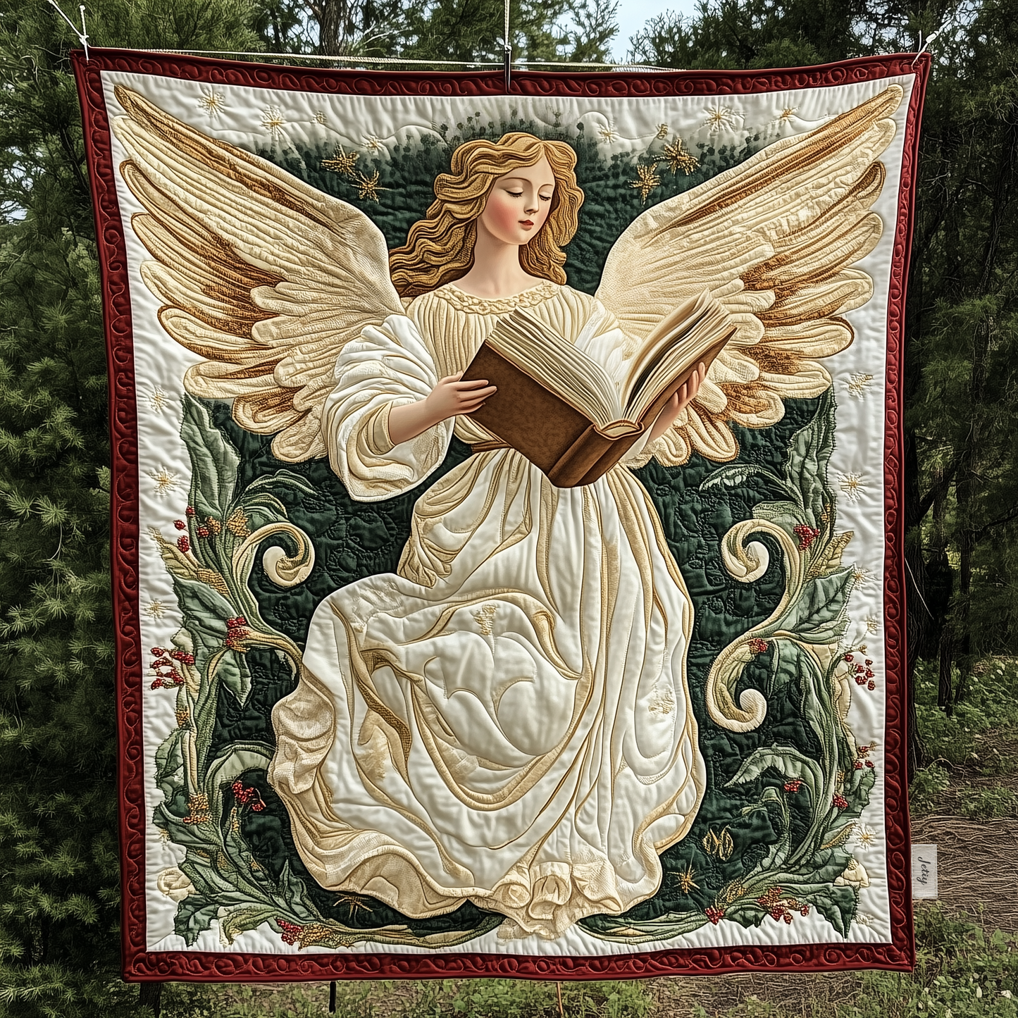 Christmas Angel Quilted Blanket GFTOAB610