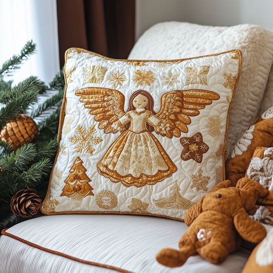 Christmas Angel Cookies Quilted Pillow Case GFTOAB675