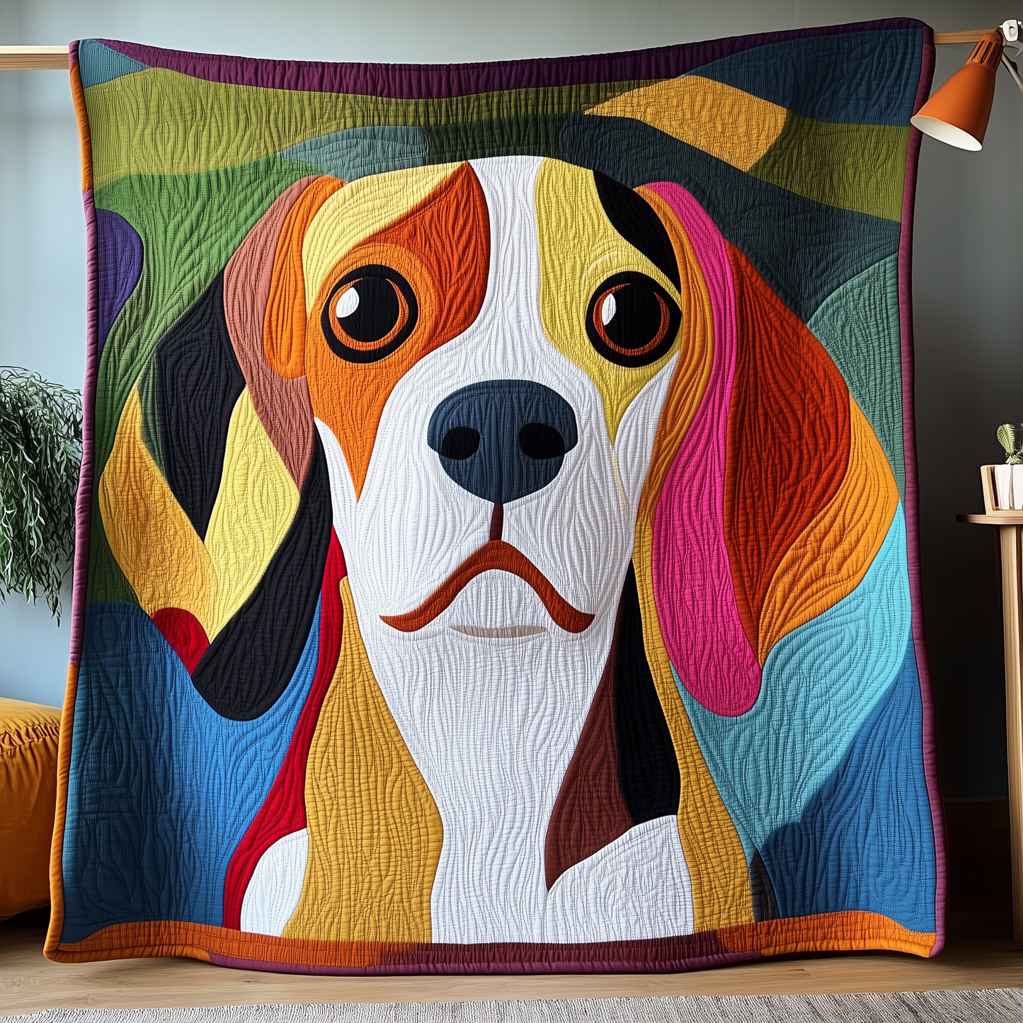 Beagle Quilted Blanket GFTOAB748