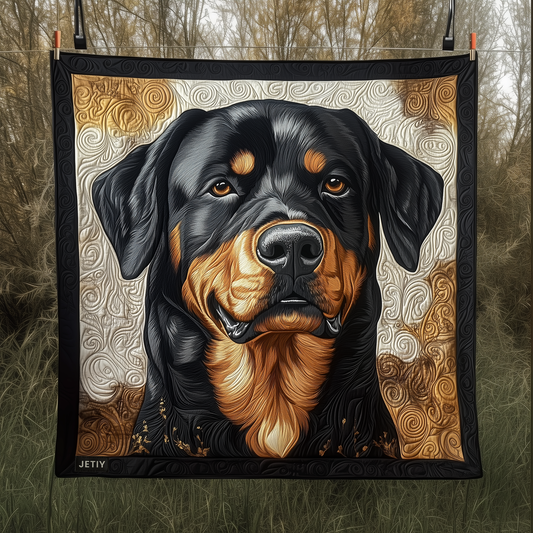 Rottweiler Quilted Blanket GFTOAB791