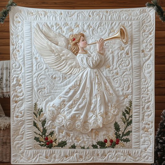 Christmas Angel Quilted Blanket GFTOAB876