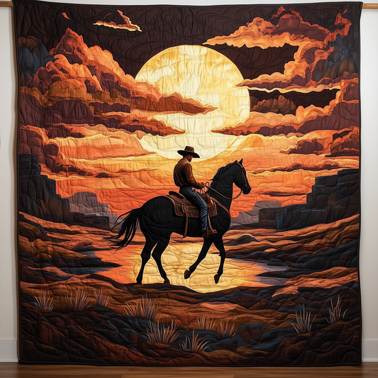 Twilight Ride Quilted Blanket GFTOHD037