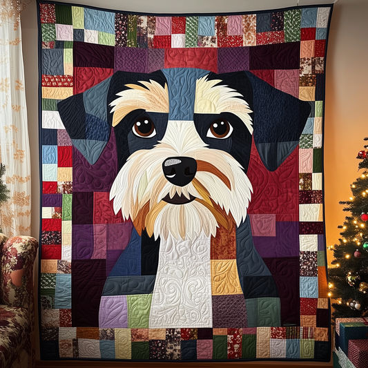 Schnauzer Quilted Blanket GFTONL1044