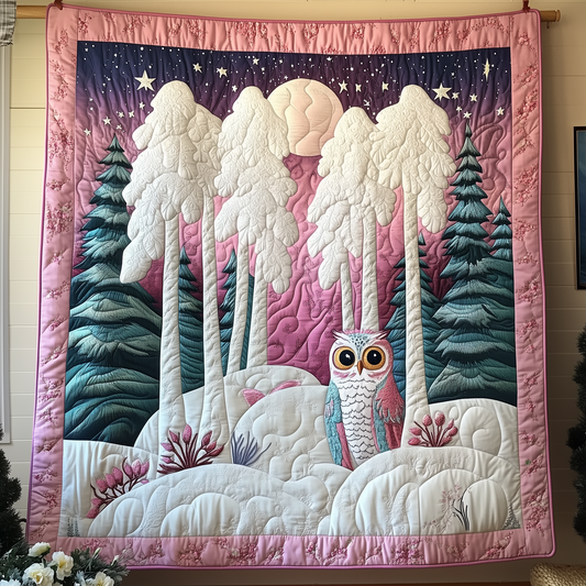 Pink Moonlight Quilted Blanket GFTONL1328