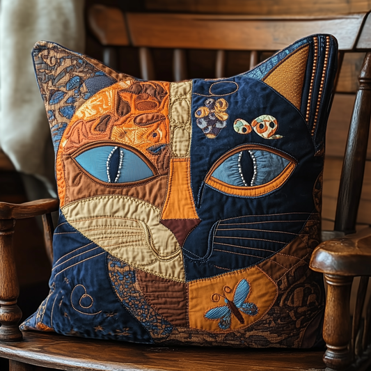 Cat Quilted Pillow Case GFTONL418