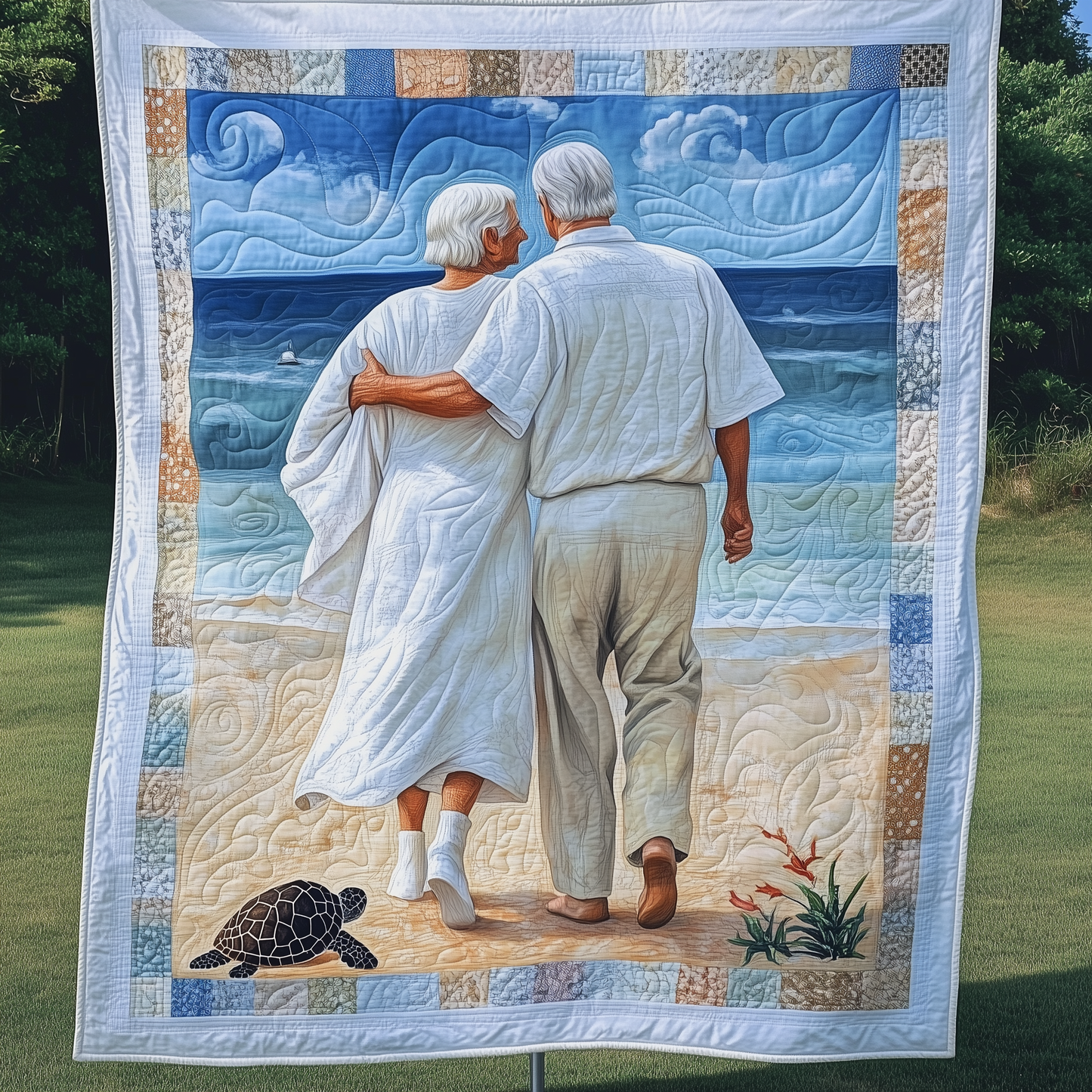 Always Together Couple Quilted Blanket GFTONL559