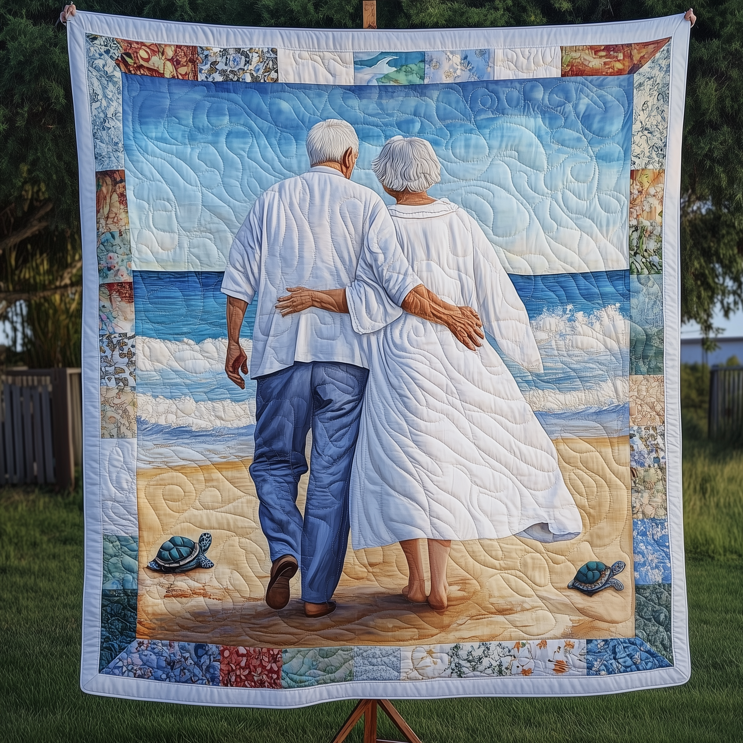 Always Together Couple Quilted Blanket GFTONL562