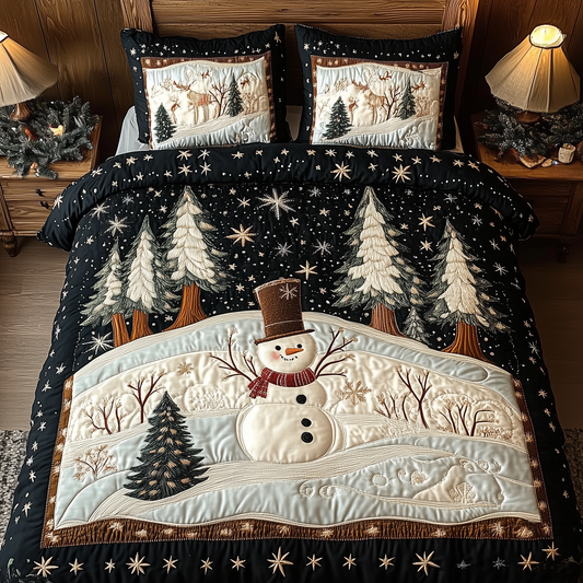 Winter Wonderland 3-Piece Quilted Bedding Set GFTOTL1445