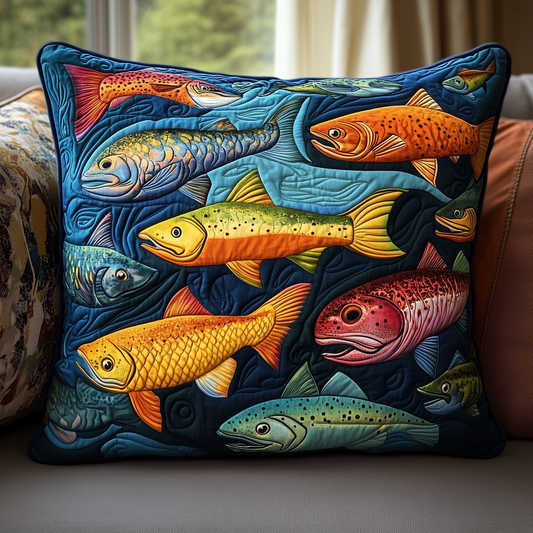 Fishing Quilted Pillow Case GFTOTL427