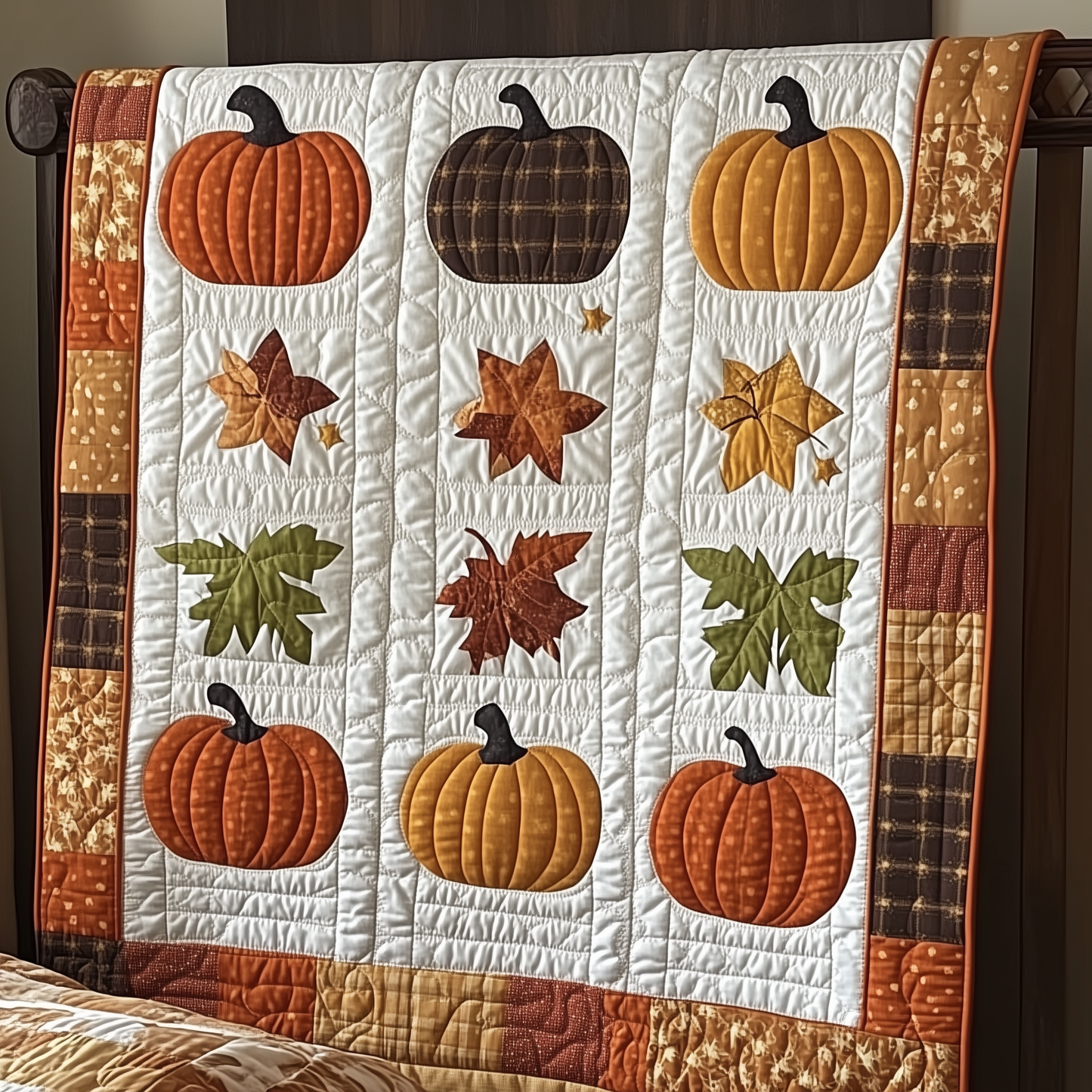 Pumpkin Quilted Blanket GFTOTL440