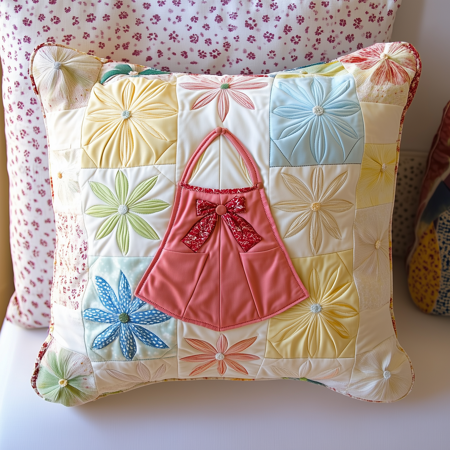 Aprons of Mom Quilted Pillow Case GFTOTL473