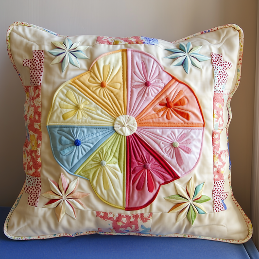 Bright Stars Quilted Pillow Case GFTOTL475