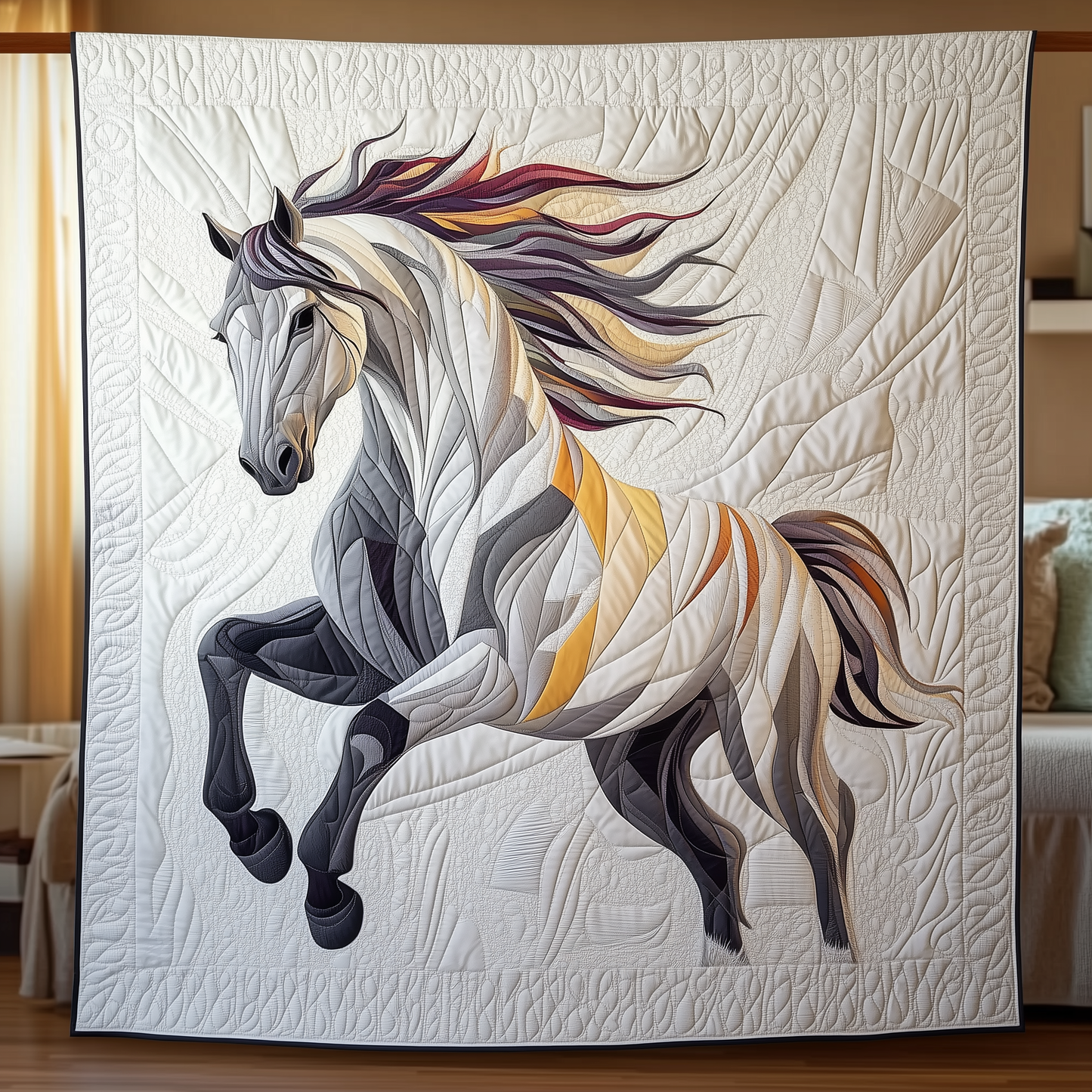 Wild Horse Quilted Blanket GFTOTL548