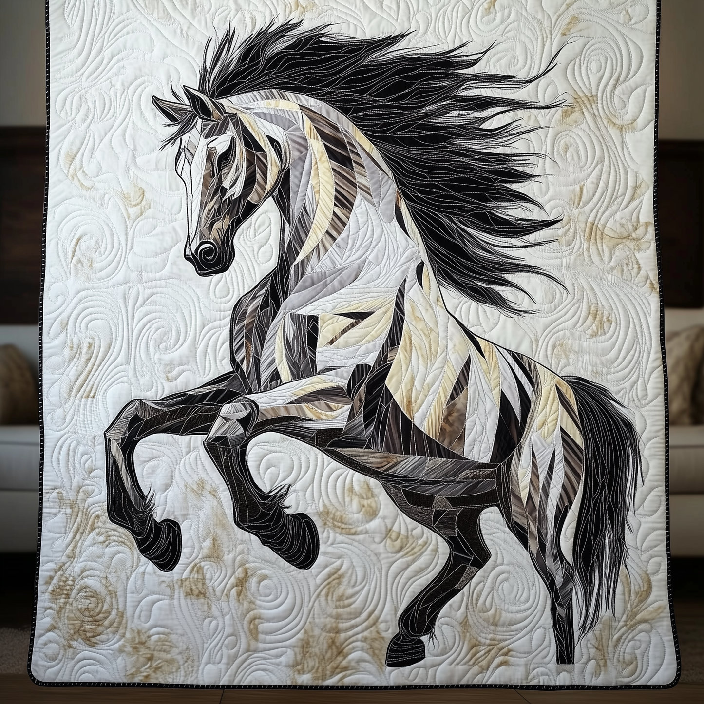 Wild Horse Quilted Blanket GFTOTL550