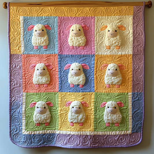 Baby Sheep Quilted Blanket GFTOTL560