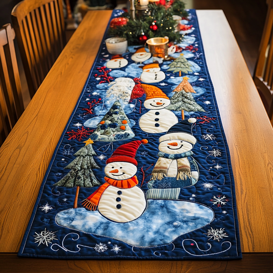 Snowmen  Quilted Table Runner GFTOTL628