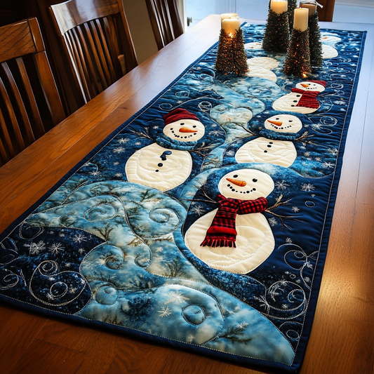 Snowmen  Quilted Table Runner GFTOTL629