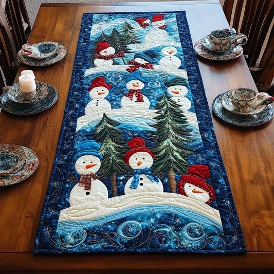 Snowmen  Quilted Table Runner GFTOTL631