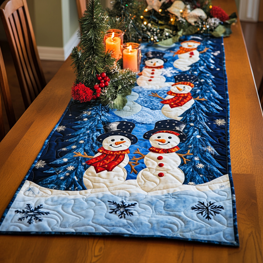 Snowmen  Quilted Table Runner GFTOTL632