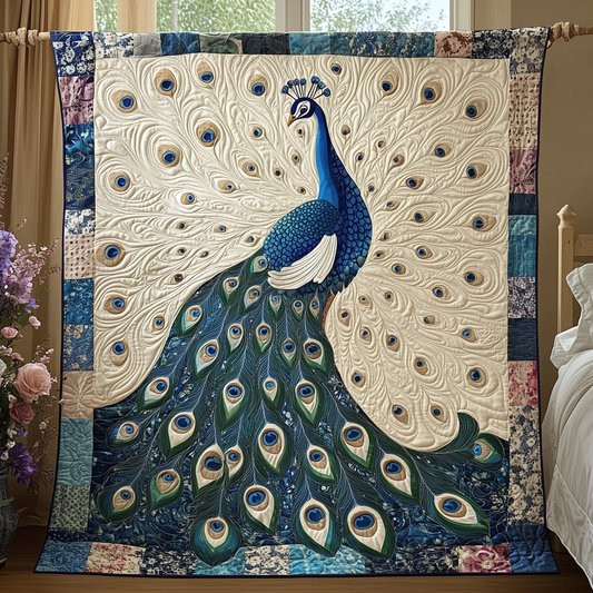 Peacock Quilted Blanket GFTOTL716