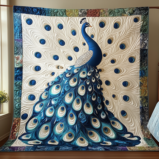 Peacock Quilted Blanket GFTOTL717