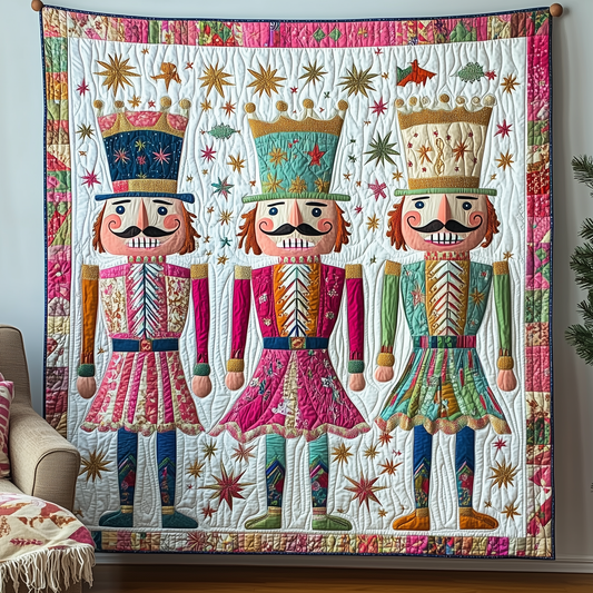 Christmas Nutcracker Quilted Blanket GFTOTL977