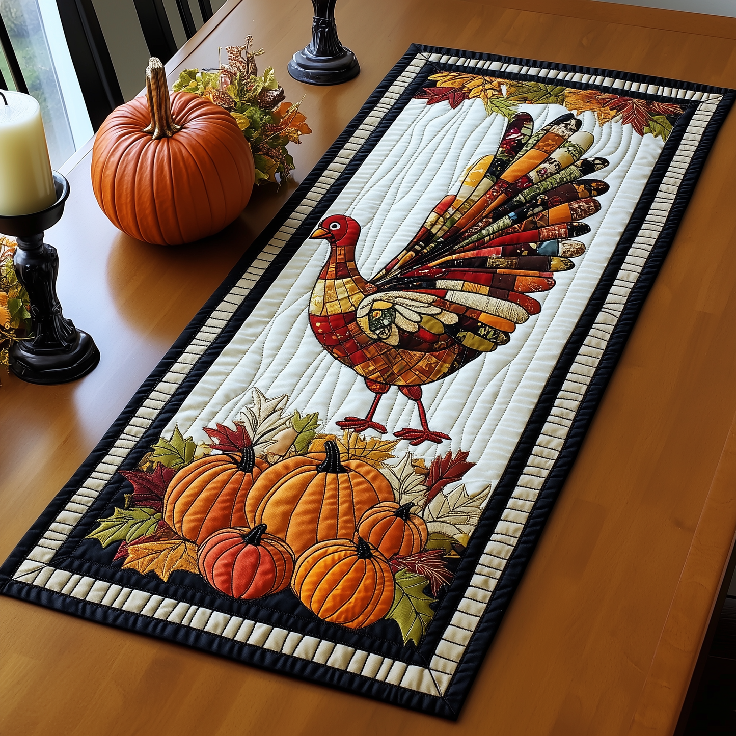 Turkey Quilted Table Runner GFTOTP039