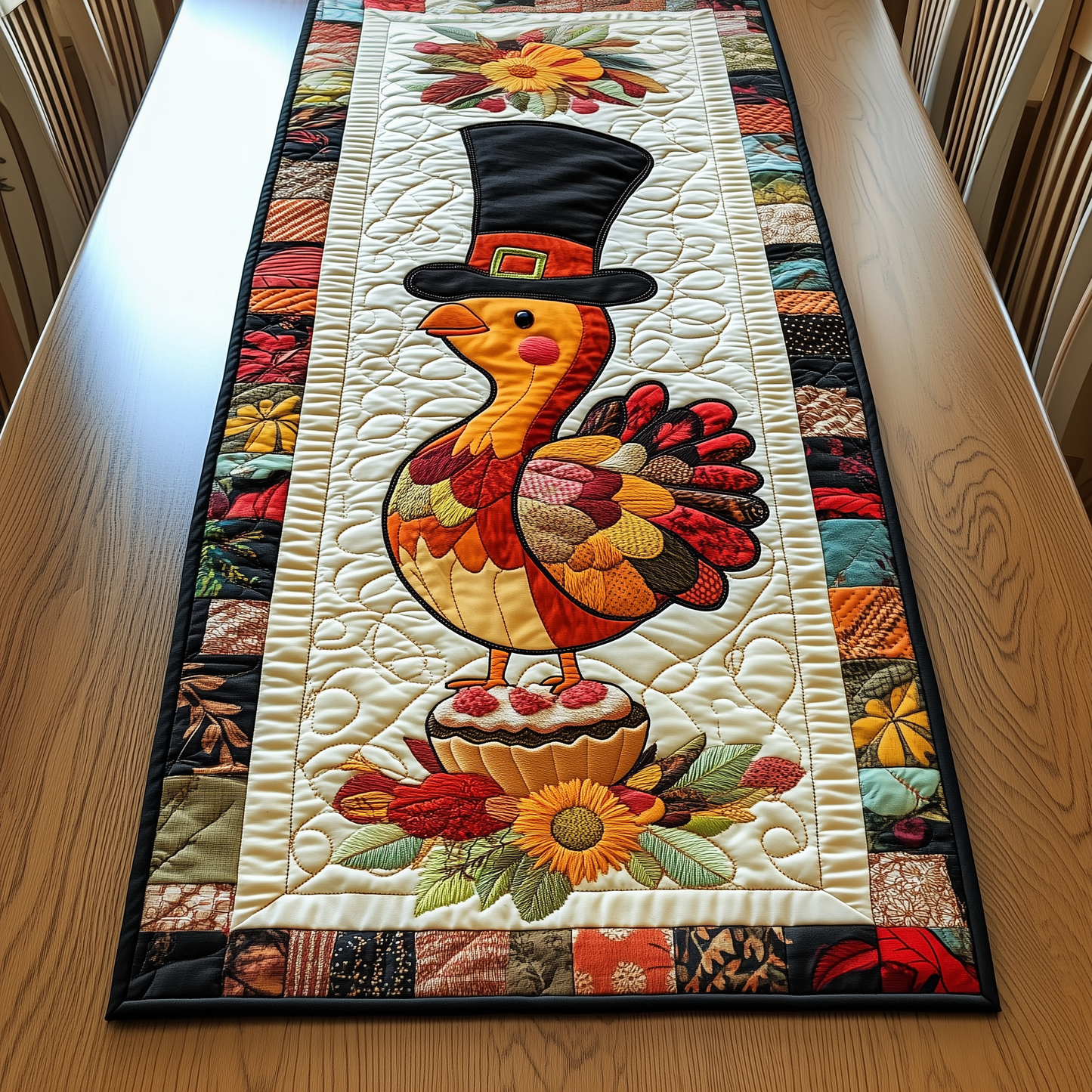 Turkey Quilted Table Runner GFTOTP041