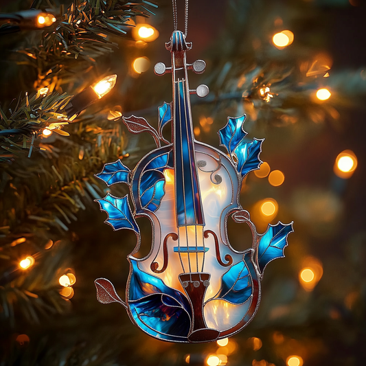 Elegant Violin Mica Ornament GFTOTP1138