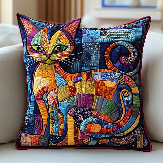 Cat Quilted Pillow Case GFTOTP121